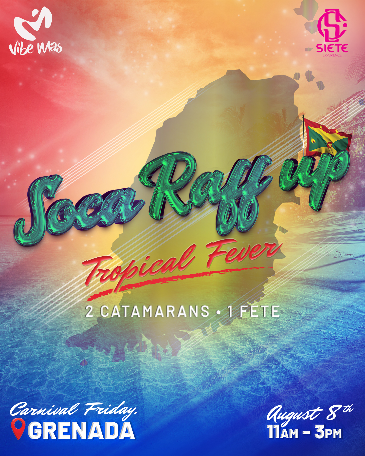 SOCA RAFF UP GRENADA